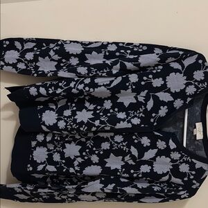 Floral Patterned Sweater